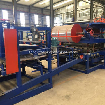 Production de panneaux sandwich EPS formant la machine